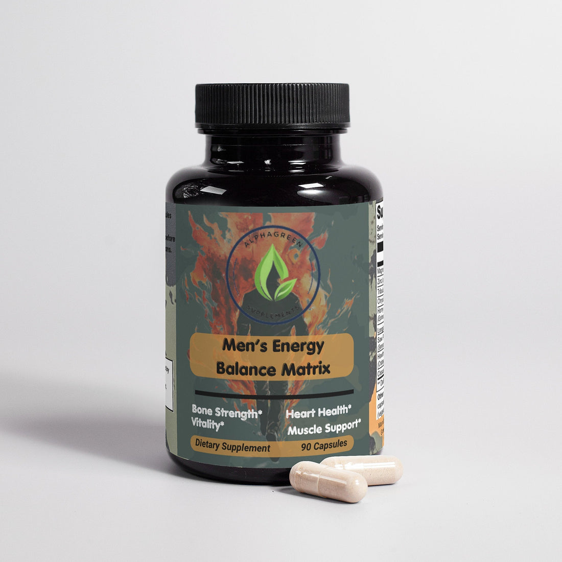 Men's ultimate life enhancing supplement for natural testosterone.