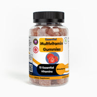 Multivitamin Bear Gummies (Adult) - 13 Essential Vitamins - Strawberry