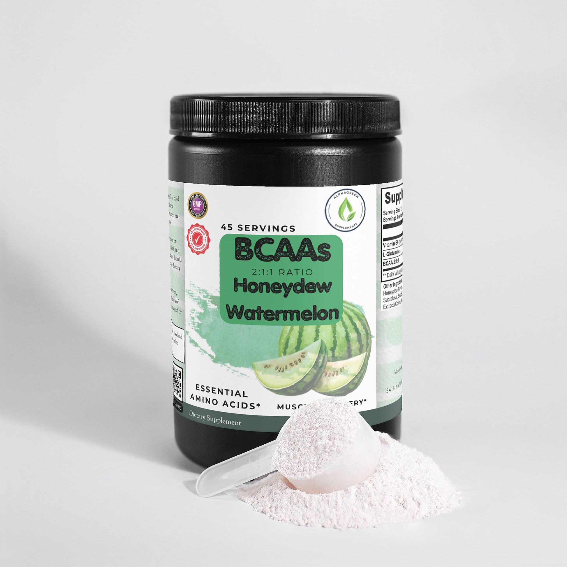 BCAA Post Workout Powder (Honeydew/Watermelon)