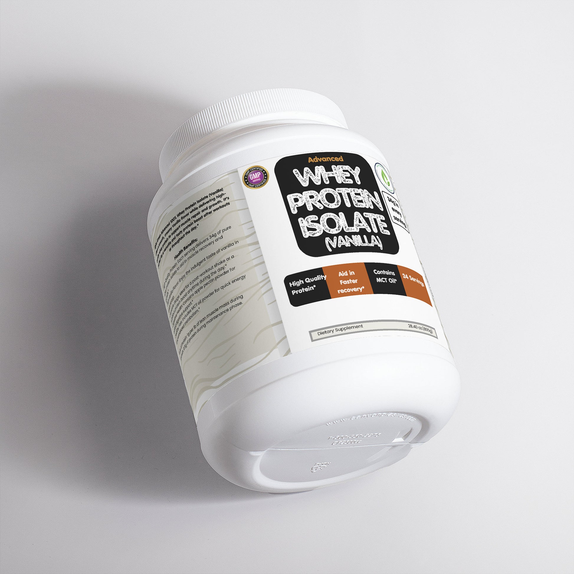 Advanced 100% Whey Protein Isolate (Vanilla) - 34g