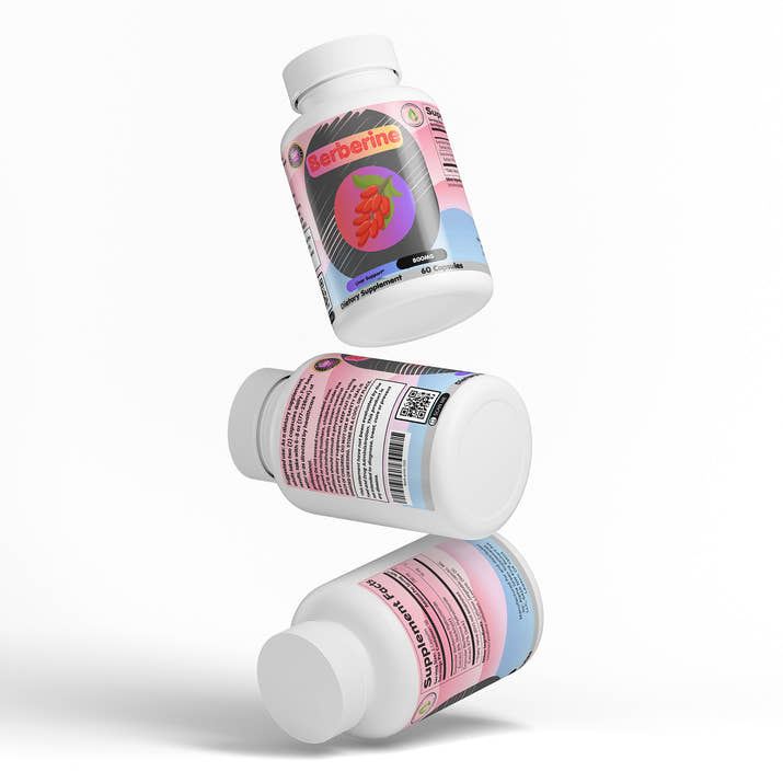 Berberine 800mg - Blood Sugar Support - fat loss - AMPK Activation - Liver Support