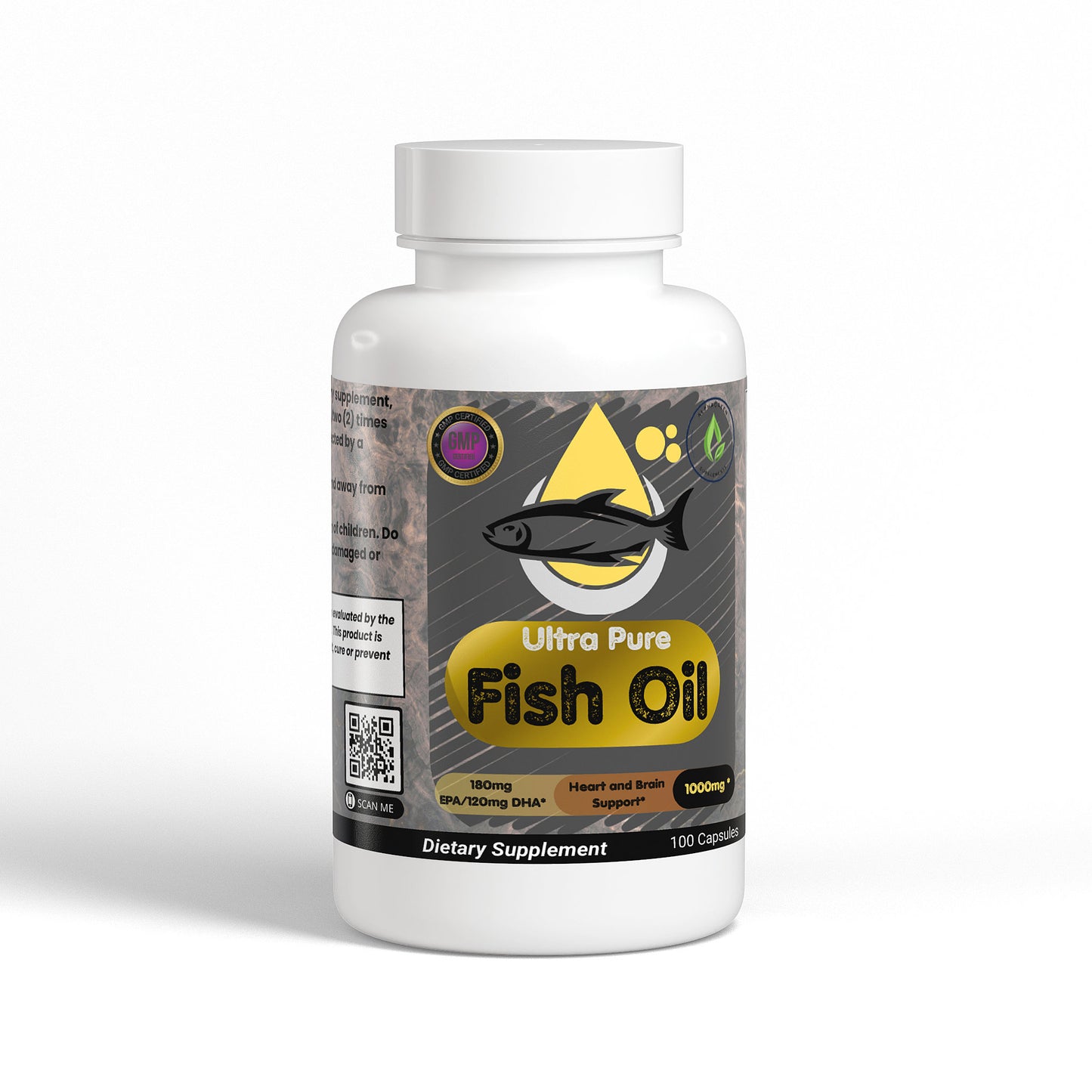 Omega-3 EPA 180mg + DHA 120mg - Neurovascular Support