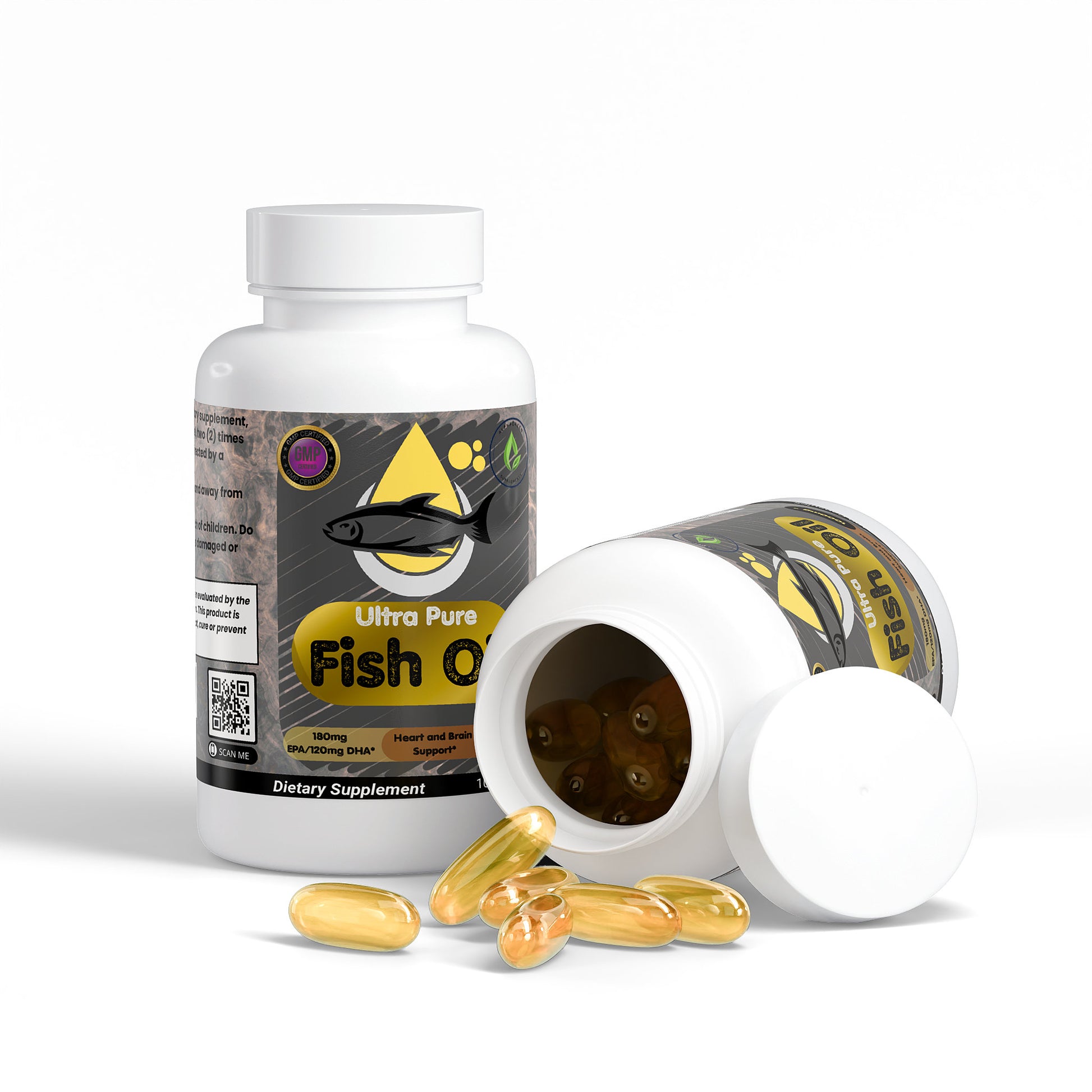 Omega-3 EPA 180mg + DHA 120mg - Neurovascular Support