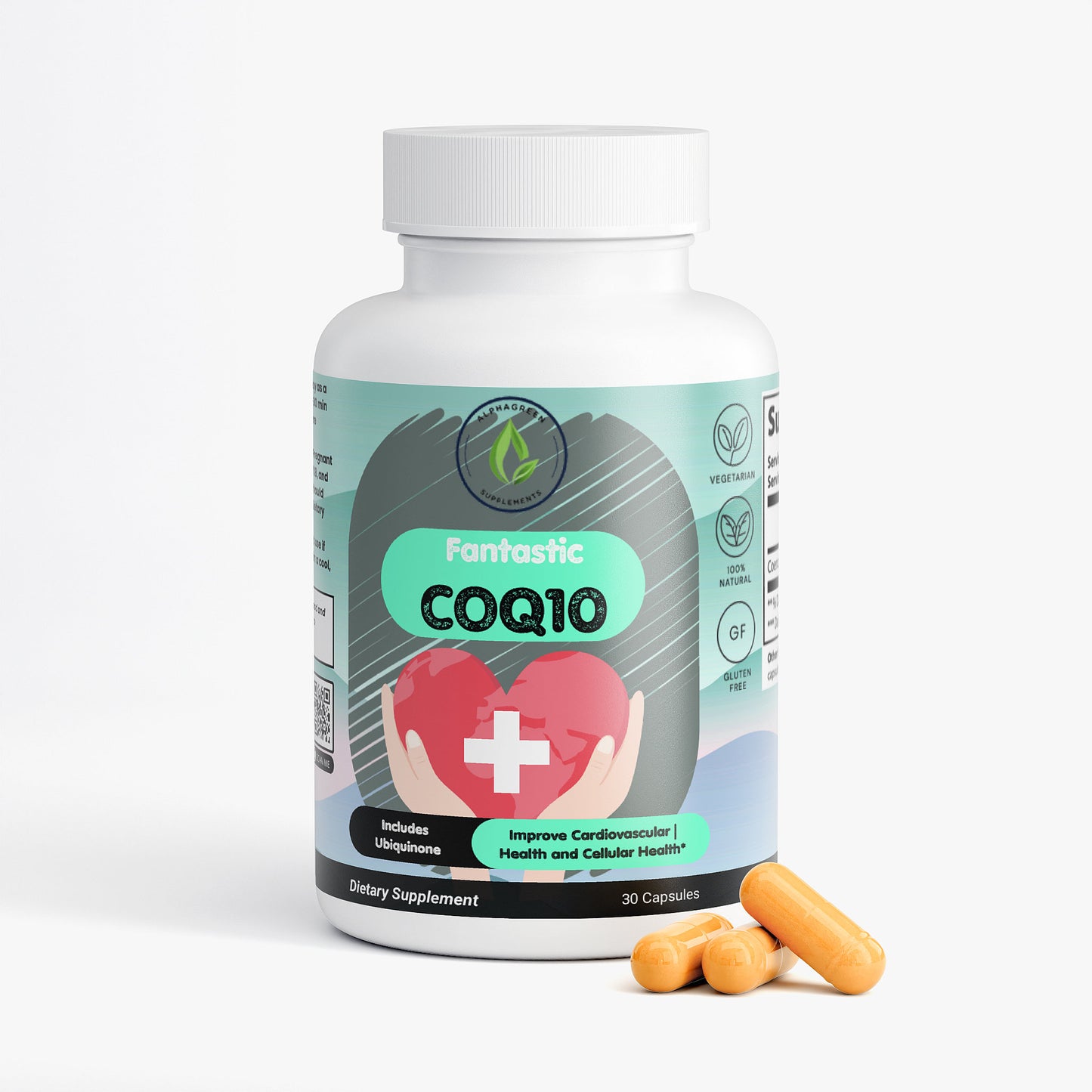 CoQ10 Ubiquinone - Heart and Cardiovascular Health