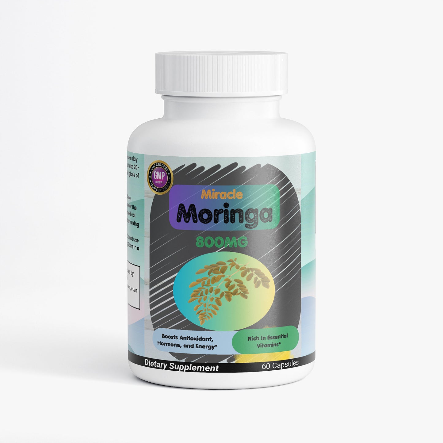 Miracle Moringa - Nutrient Powerhouse (A,C,E,and B complex) - Anti-inflammatory - Antioxidant - Hormone and Energy - Immune Support