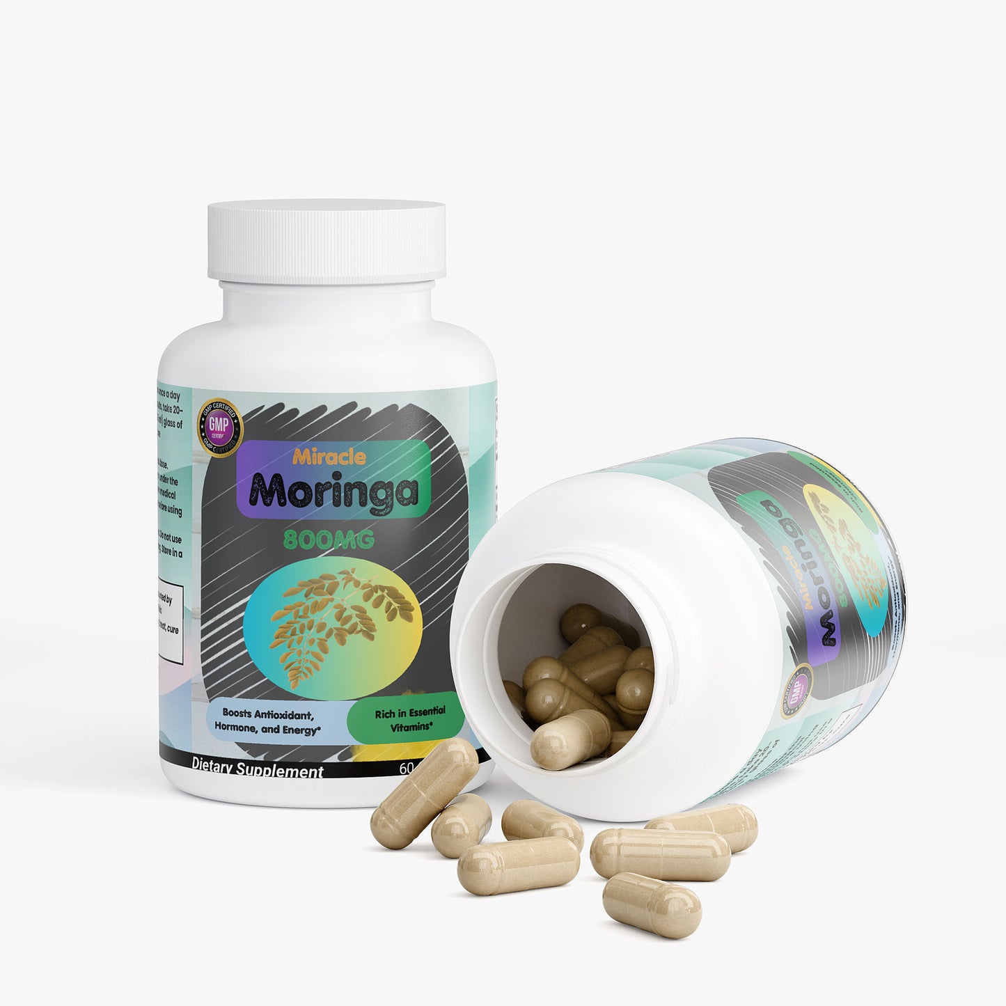 Miracle Moringa - Nutrient Powerhouse (A,C,E,and B complex) - Anti-inflammatory - Antioxidant - Hormone and Energy - Immune Support
