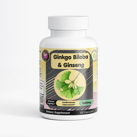 Ginkgo Biloba + Ginseng - Cardiovascular Support