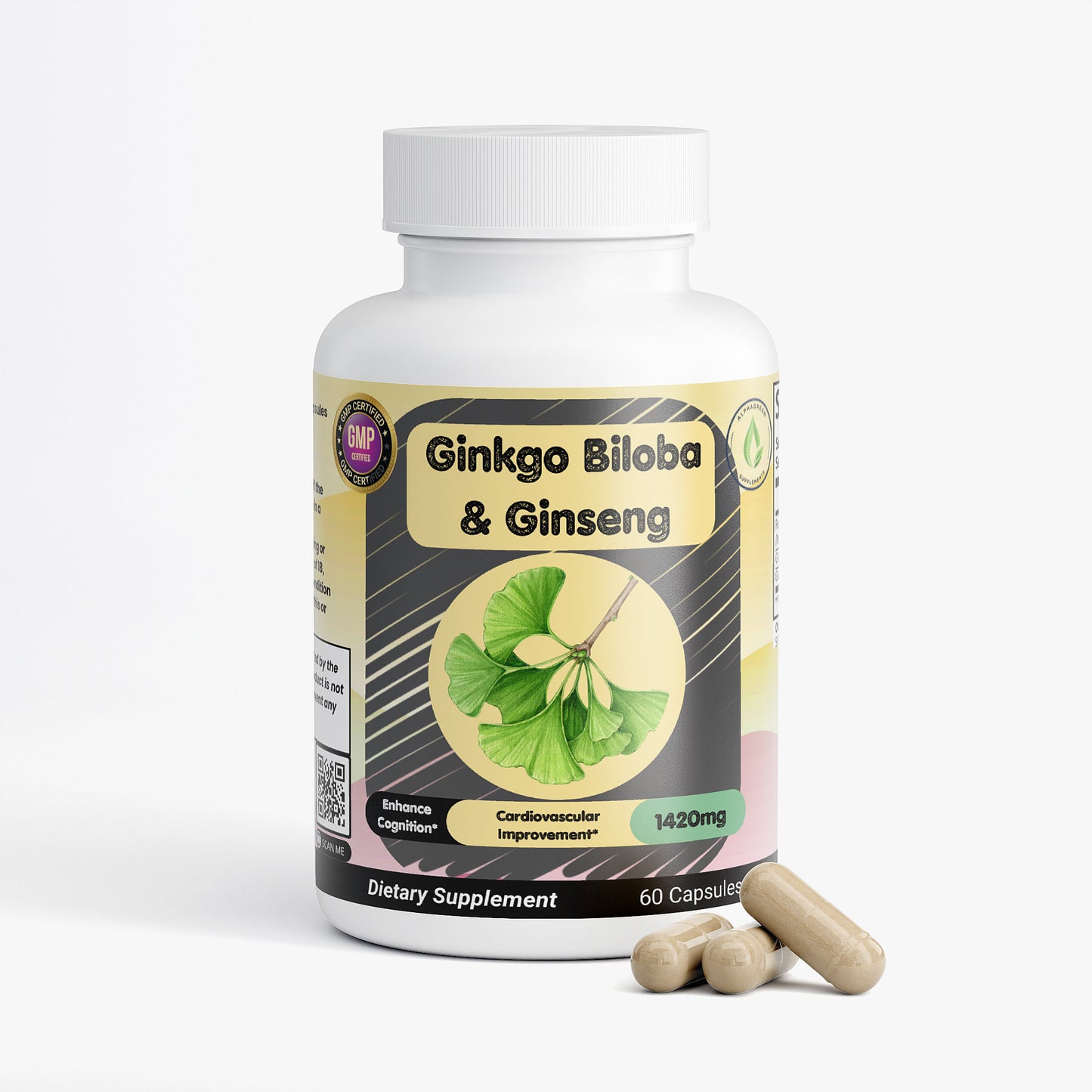 Ginkgo Biloba + Ginseng - Cardiovascular Support
