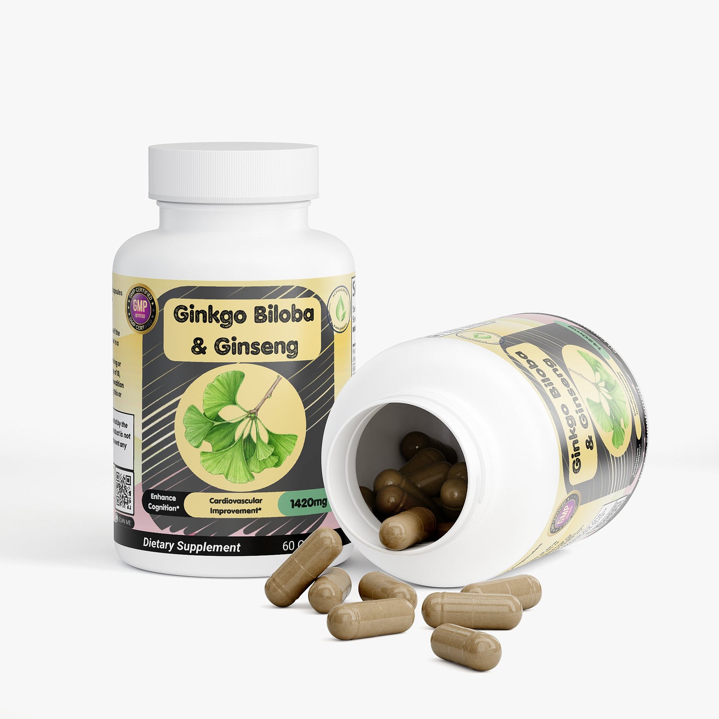 Ginkgo Biloba + Ginseng - Cardiovascular Support