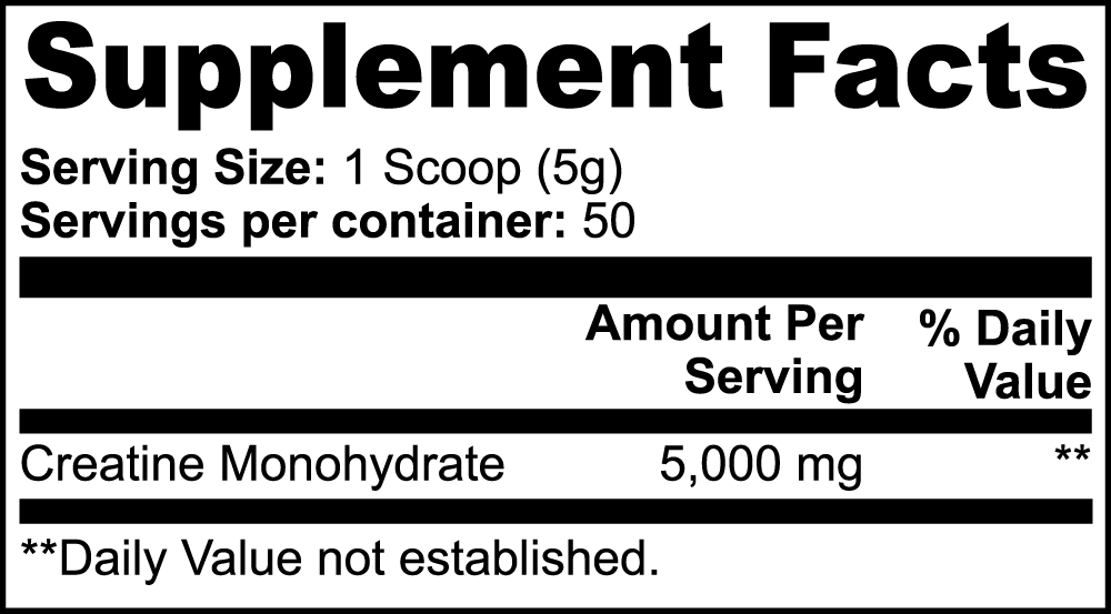 Creatine Monohydrate - Cellular Energy Support