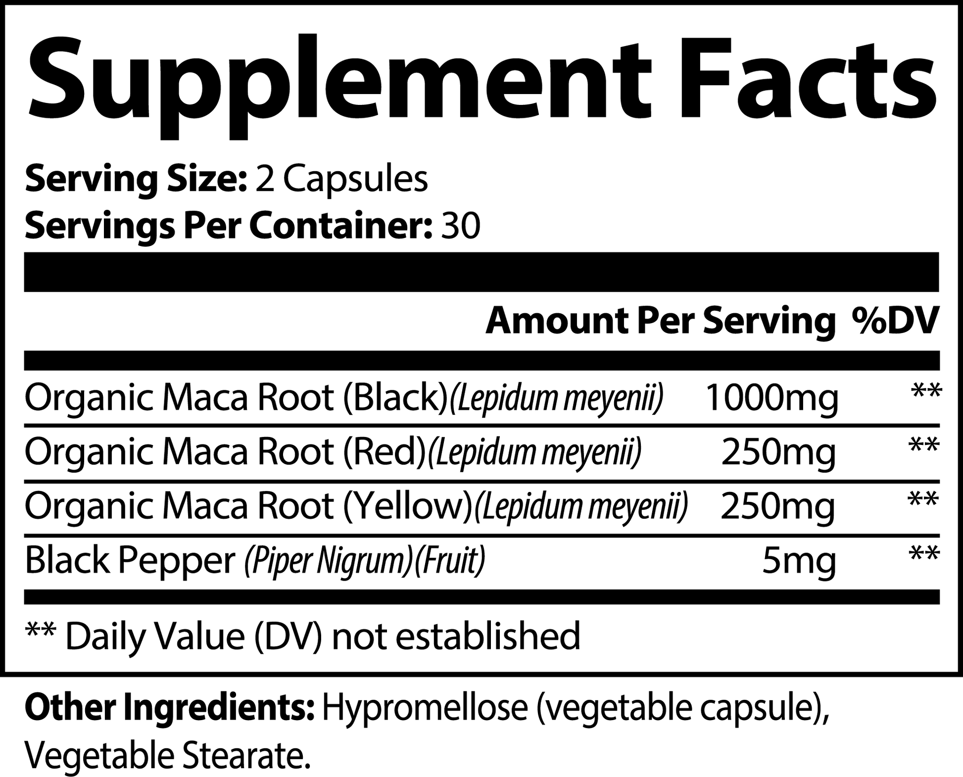 Amazing Triple Maca Blend