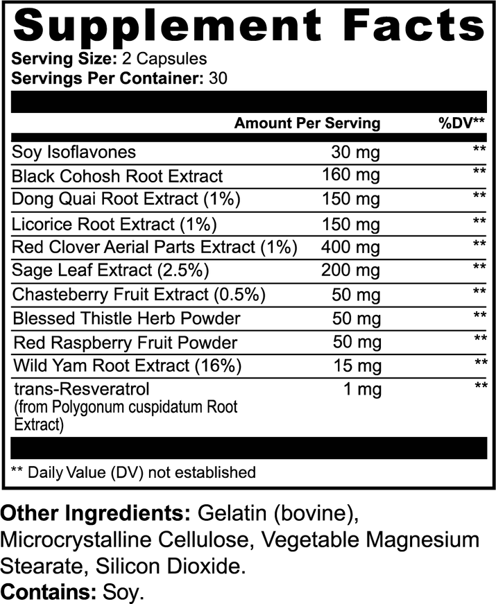 Women's Vitality Formula