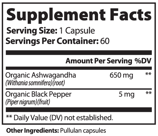 Ashwagandha - Sleep and Testosterone Support