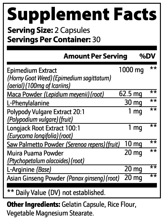 Horny Goat Weed Blend - Libido Support