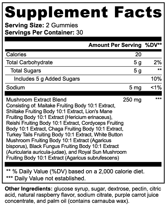 Magnificent Mushroom Extract Complex - Cognitive Supplements -